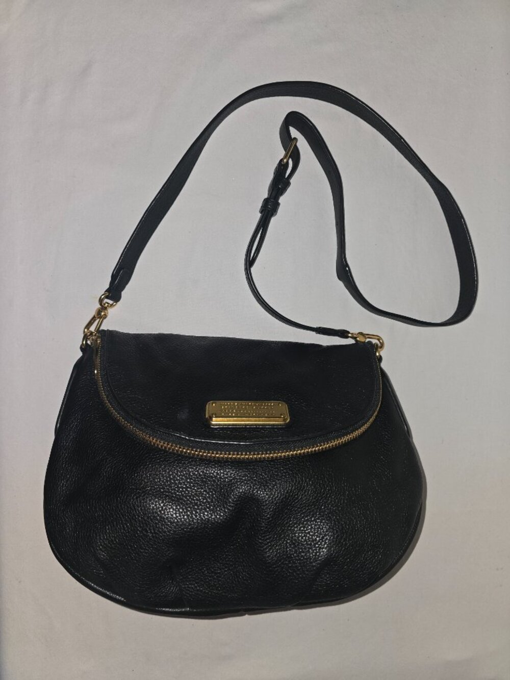 Marc by Marc Jacobs Classic Q Natasha Black Leather Crossbody Bag M0009408 - Picture 15 of 15
